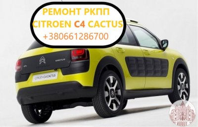Ремонт РКПП Citroen C4 Cactus # 2231V2, 2232W9, 2461F2, 259150, 205314, MCE, MCD